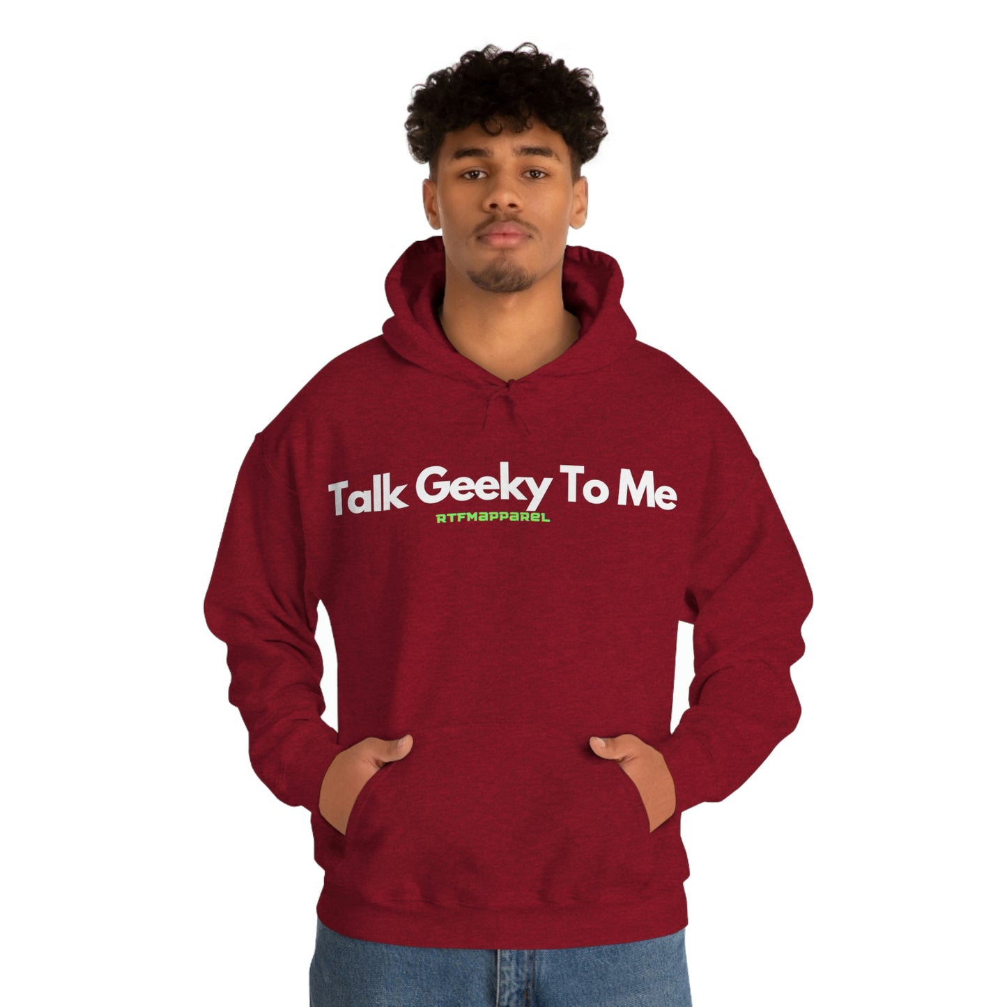 Talk Geeky to me, Funny, Sysadmin, Geek, Project Manager, Developer, Gift, Unisex Hooded Sweatshirt