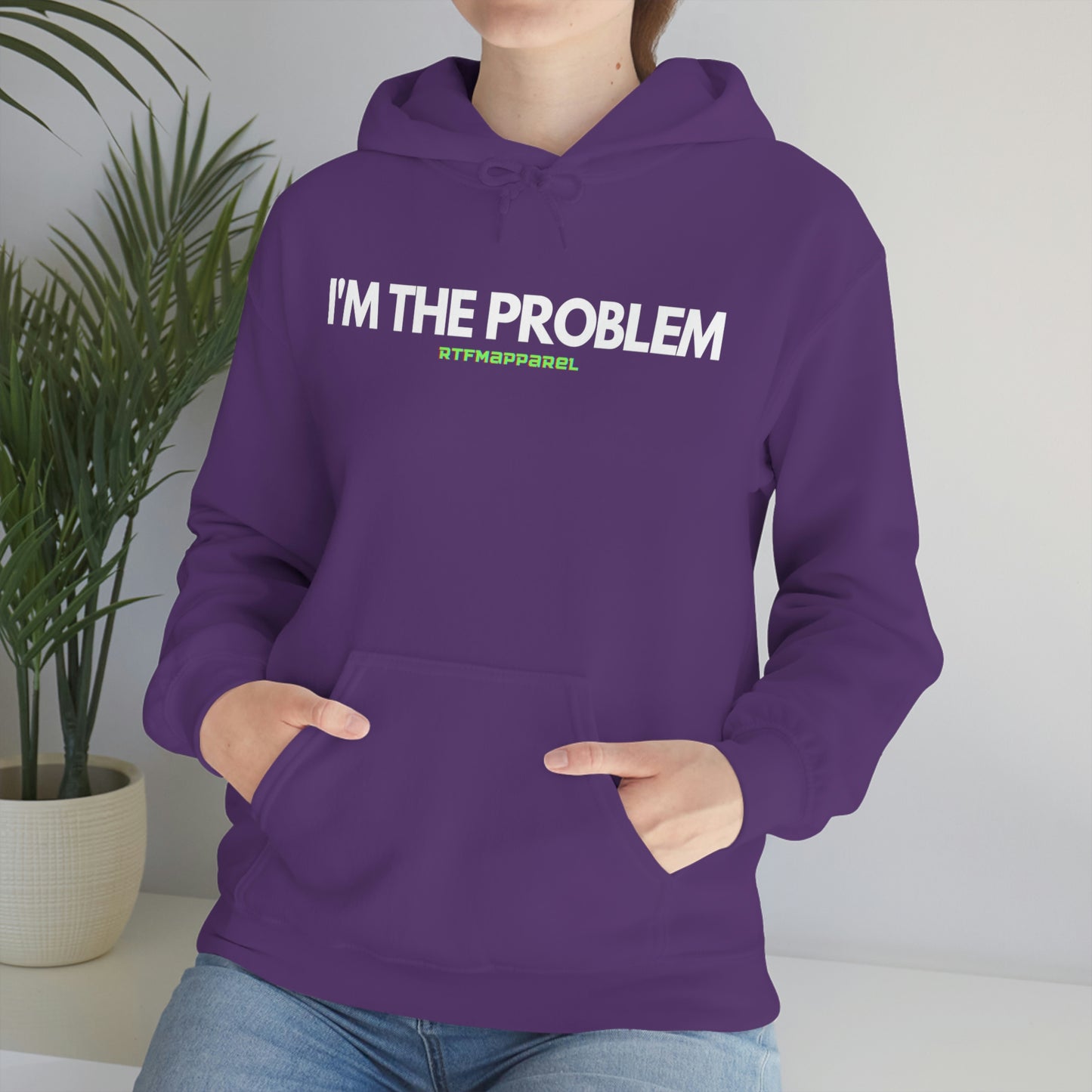 I'm the problem - Funny, Womens gift, mothers day, geek Hooded Sweatshirt