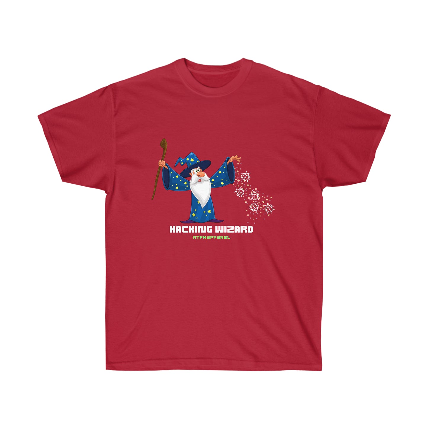 Hacking Wizard, Sysadmin, Cloud Engineer, Hacker,  Red Team, PenTest Funny Tshirt