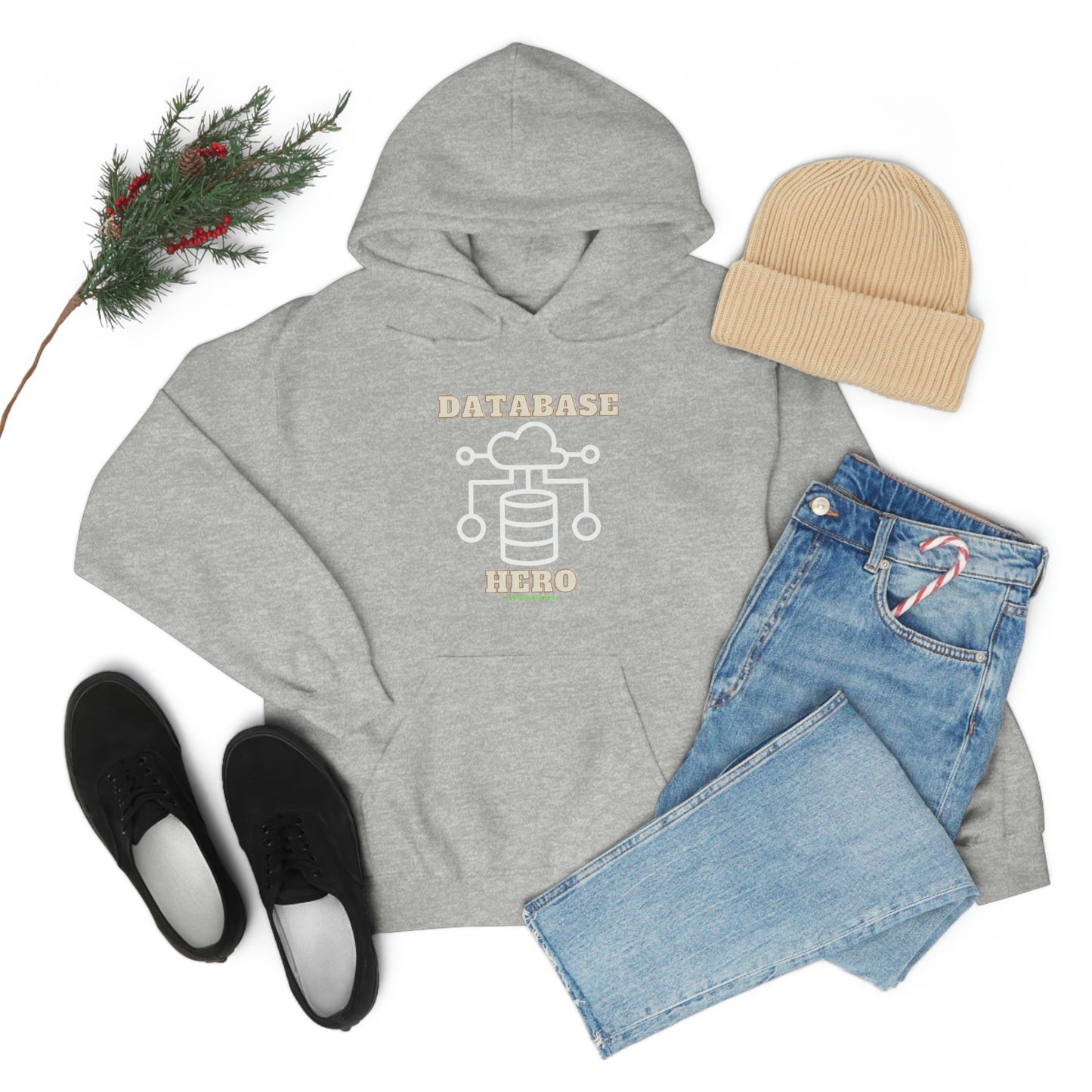 Database Hero - Funny DBA, SQL, Data Science Hoodie