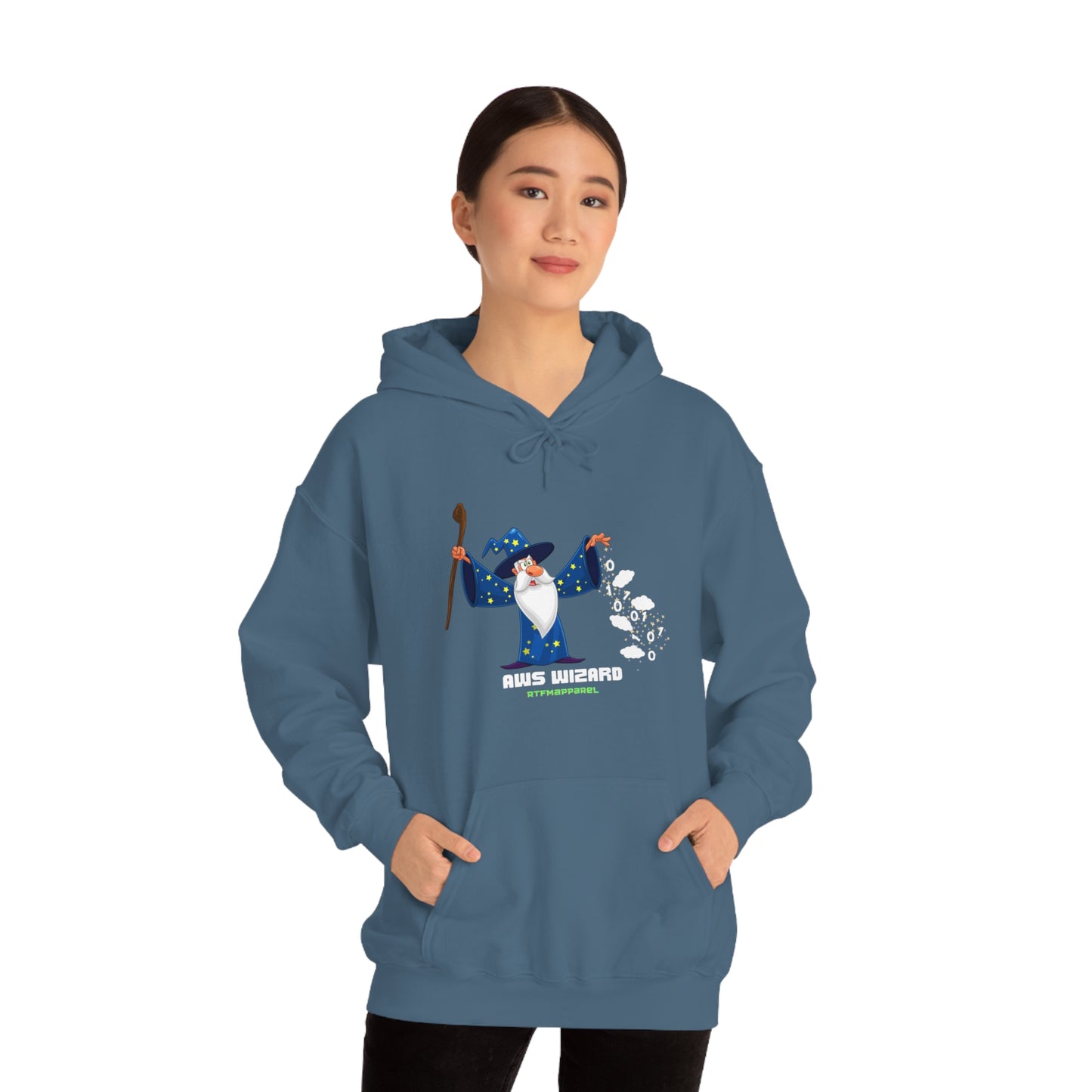AWS Wizard -  Cloud, Sysadmin, Cloud Engineer, Architect, AWS Hoodie
