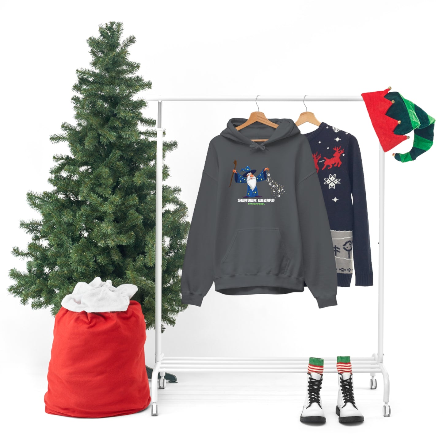 Server Wizard -  Cloud, Sysadmin, Cloud Engineer, Architect, Azure, AWS, Network admin, Server Admin  Hoodie