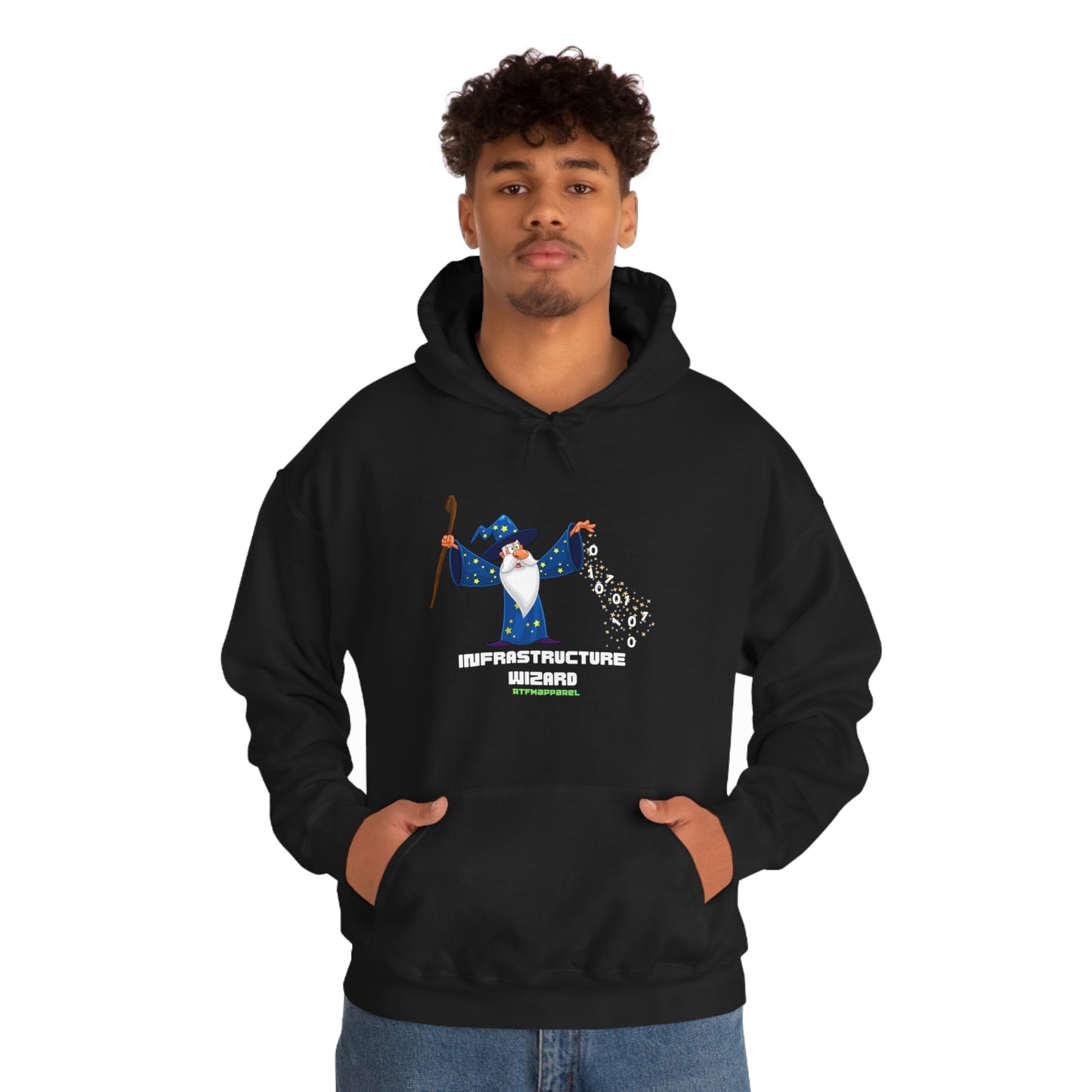 Infrastructure Wizard -  Cloud, Sysadmin, Cloud Engineer, Architect, Azure, AWS, Network admin, Server Admin  Hoodie