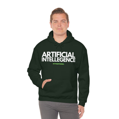 Artificial Intellegence, AI, Funny , Sysadmin, Geek, Project Manager, Developer, Gift, Unisex Hooded Sweatshirt