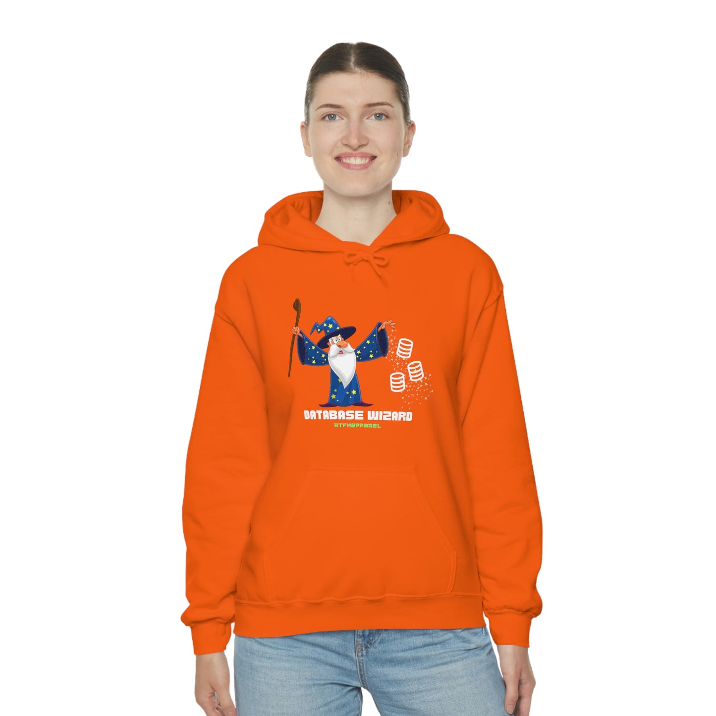 Database Wizard - SQL DBA Sysadmin Data Science Hooded Sweatshirt