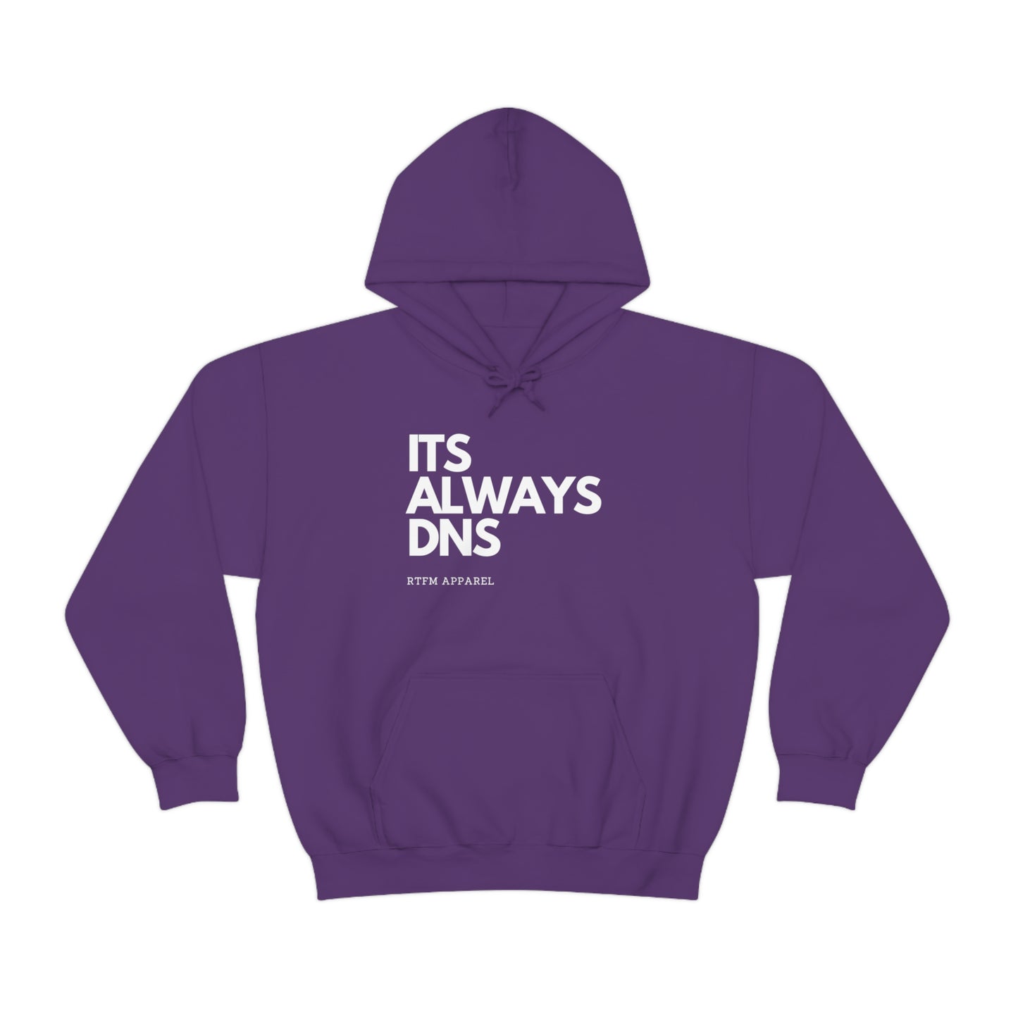 ITS ALWAYS DNS - Network Engineer, Cisco, Network, Wifi, Sysadmin, IT Support Hoodie