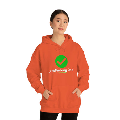 JFDI, Just do it, Funny, Sysadmin, Geek, Project Manager, Explicit, Developer, Gift, Unisex Hooded Sweatshirt