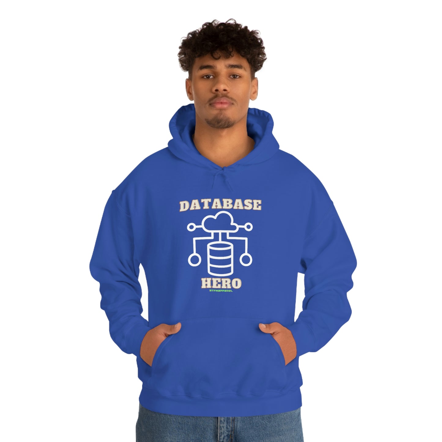 Database Hero - Funny DBA, SQL, Data Science Hoodie