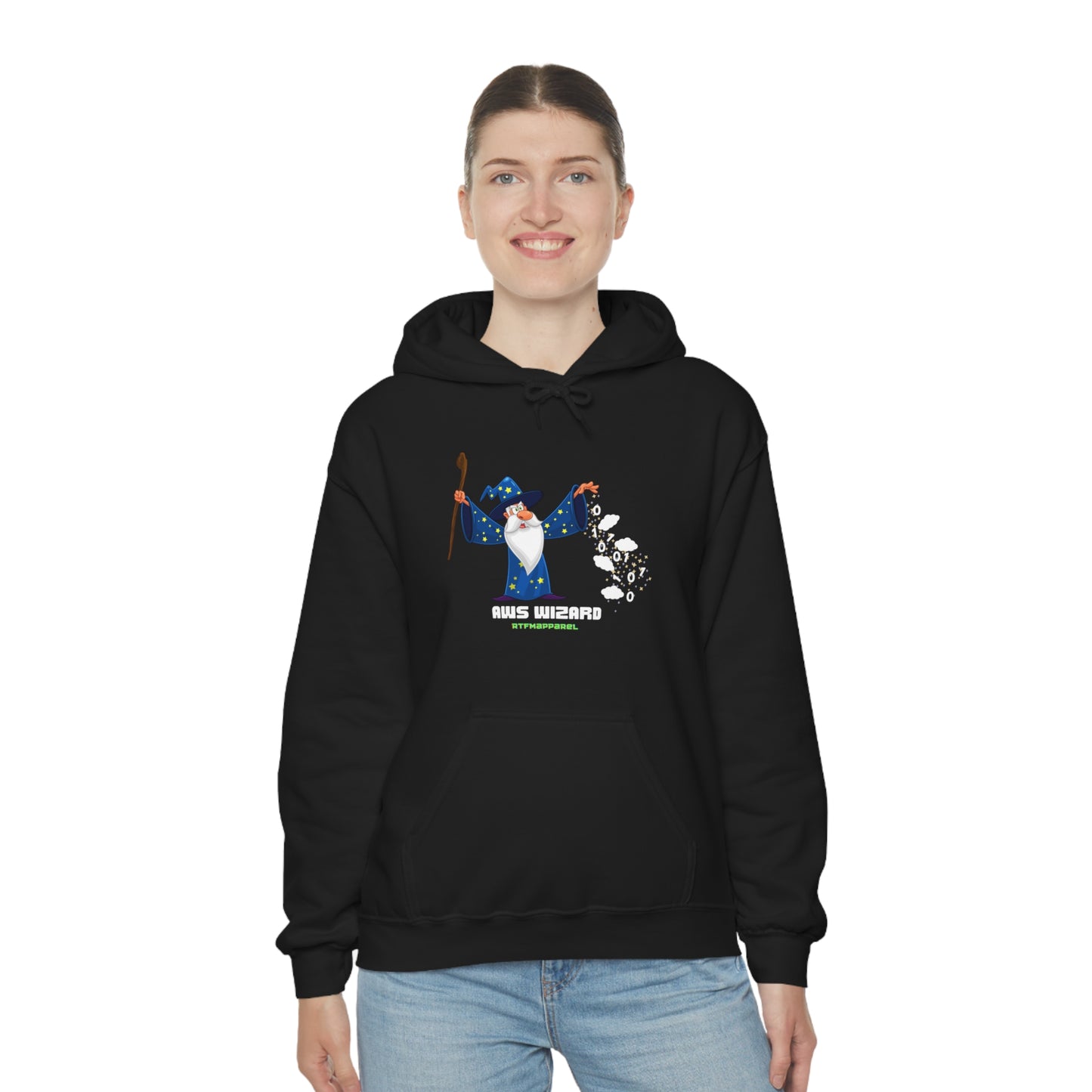 AWS Wizard -  Cloud, Sysadmin, Cloud Engineer, Architect, AWS Hoodie