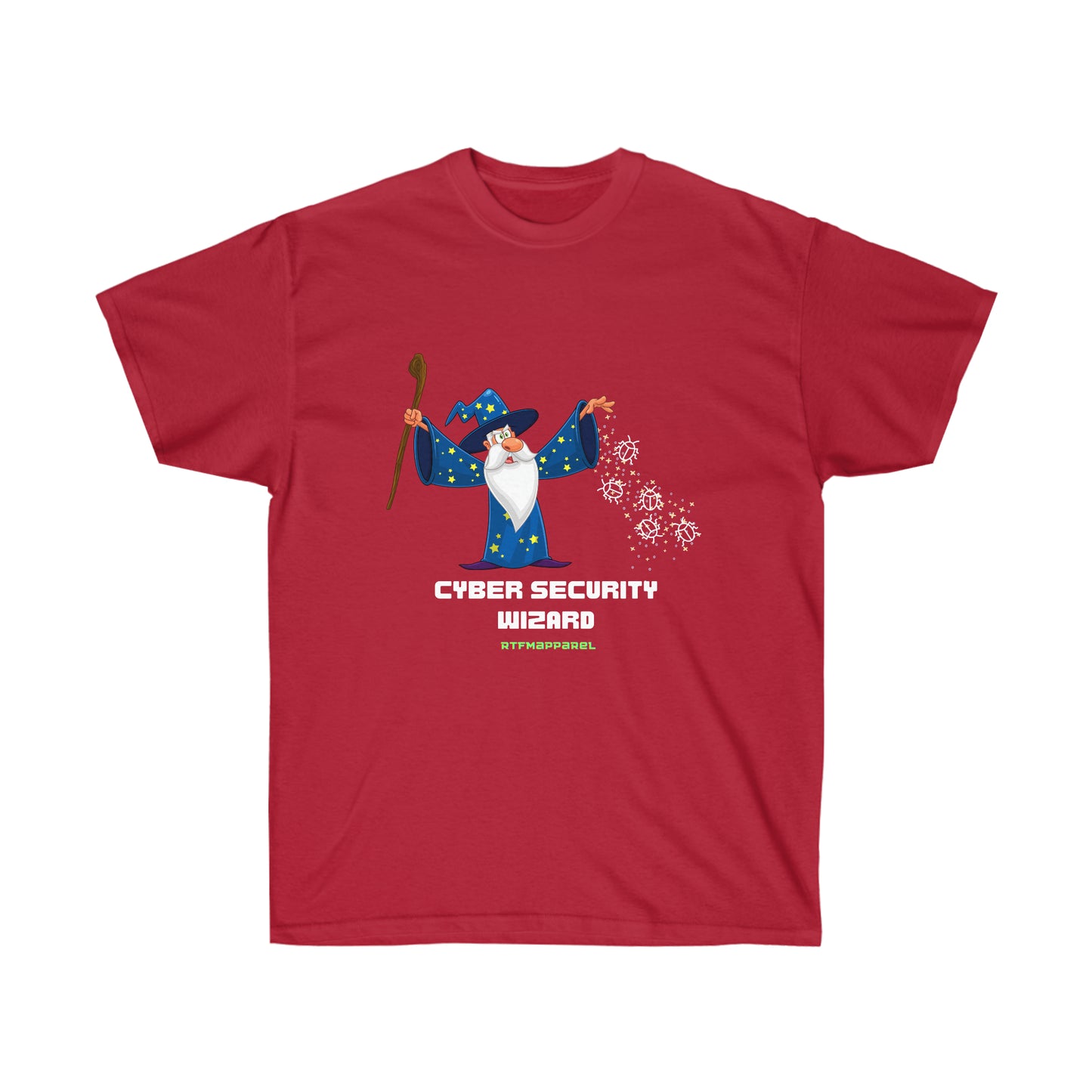 Cyber Security Wizard, Sysadmin, Cloud Engineer, Hacker,  Red Team, PenTest Funny Tshirt