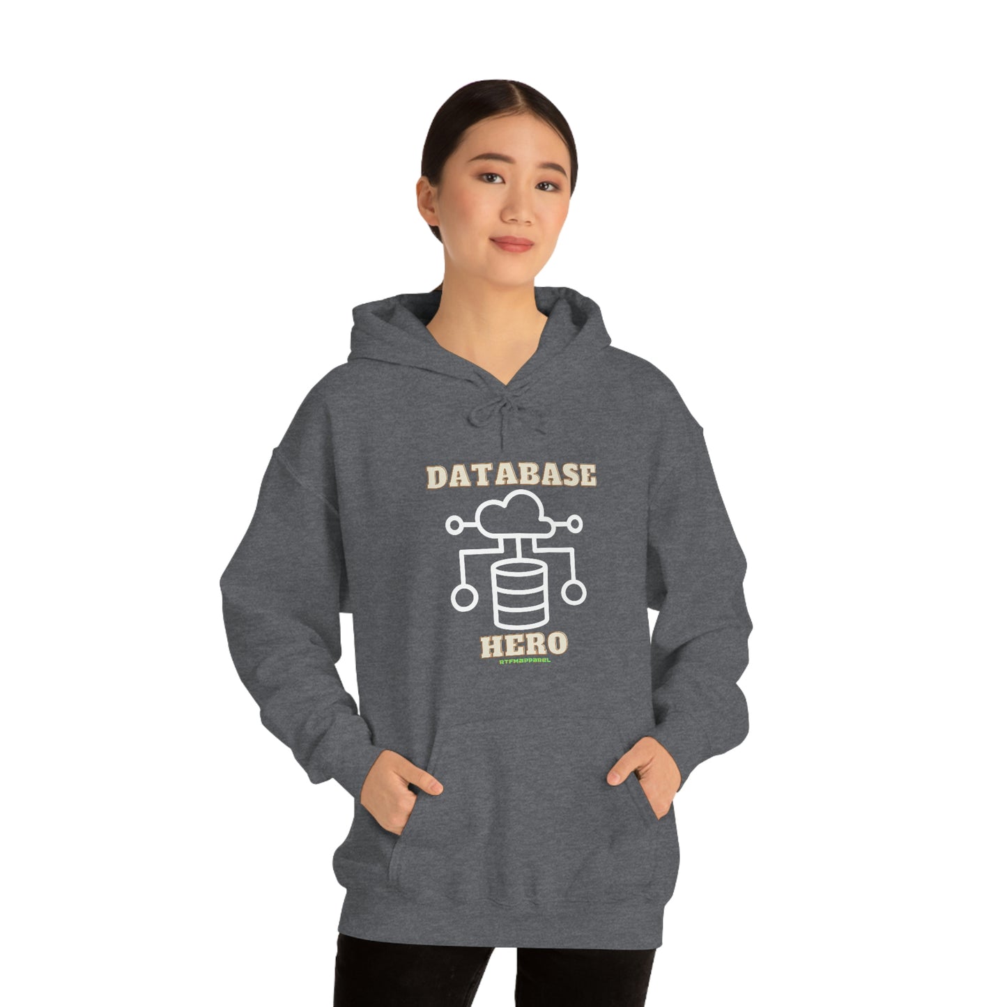 Database Hero - Funny DBA, SQL, Data Science Hoodie