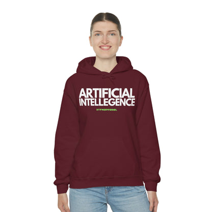Artificial Intellegence, AI, Funny , Sysadmin, Geek, Project Manager, Developer, Gift, Unisex Hooded Sweatshirt