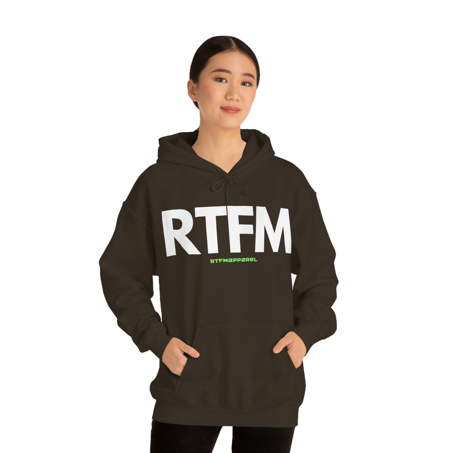 RTFM, Read the Manual, unny, Sysadmin, Geek, Project Manager, Developer, Gift, Unisex Hooded Sweatshirt