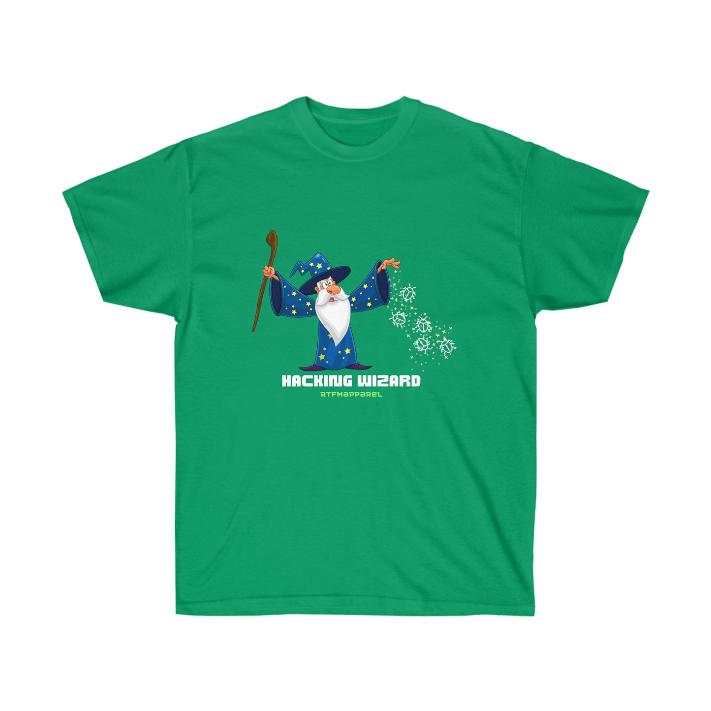 Hacking Wizard, Sysadmin, Cloud Engineer, Hacker,  Red Team, PenTest Funny Tshirt