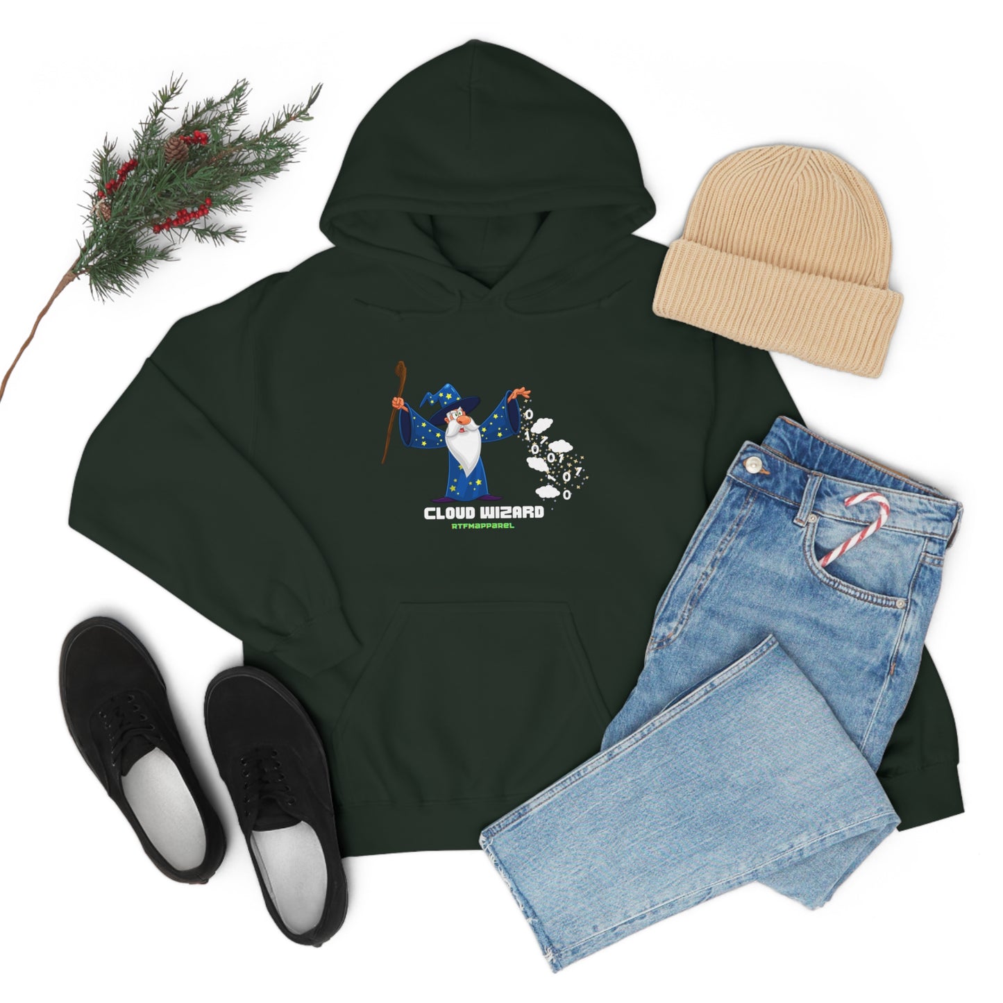 Cloud Wizard -  Cloud, Sysadmin, Cloud Engineer, Architect, Azure, AWS Hoodie