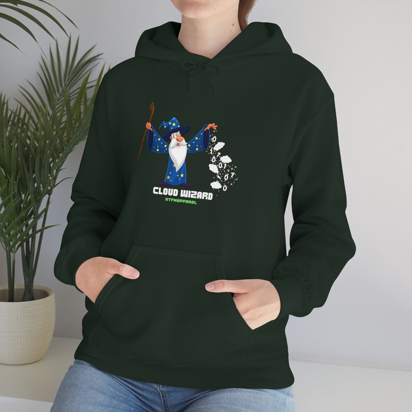 Cloud Wizard -  Cloud, Sysadmin, Cloud Engineer, Architect, Azure, AWS Hoodie