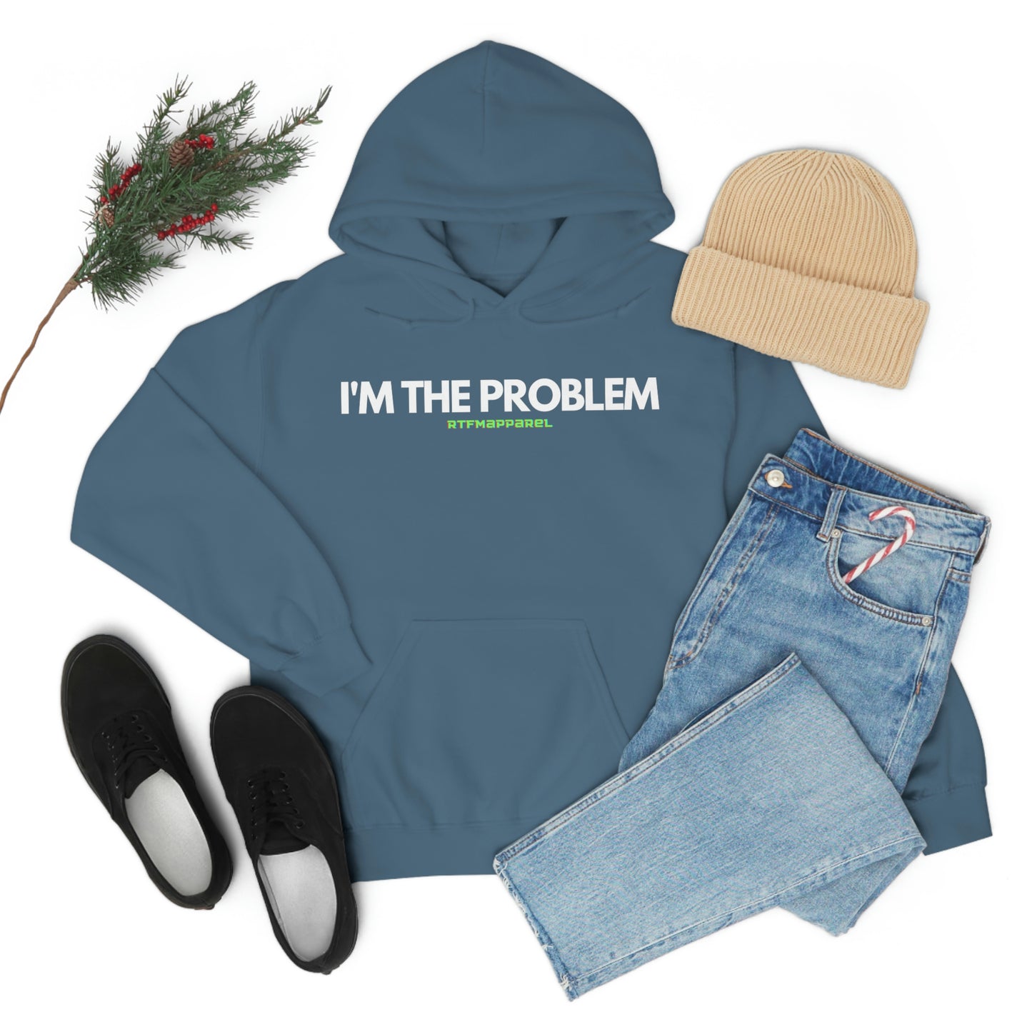 I'm the problem - Funny, Womens gift, mothers day, geek Hooded Sweatshirt