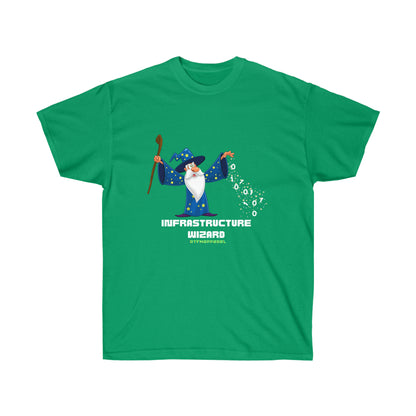Infrastructure Wizard -  Cloud, Sysadmin, Cloud Engineer, Architect, Azure, AWS, Network admin, Server Admin Funny Tshirt