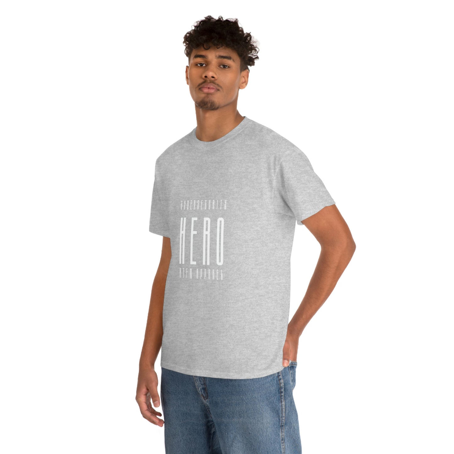 Cyber Security Hero - Unisex Heavy Cotton Tee - Funny, Humor, Perfect Gift