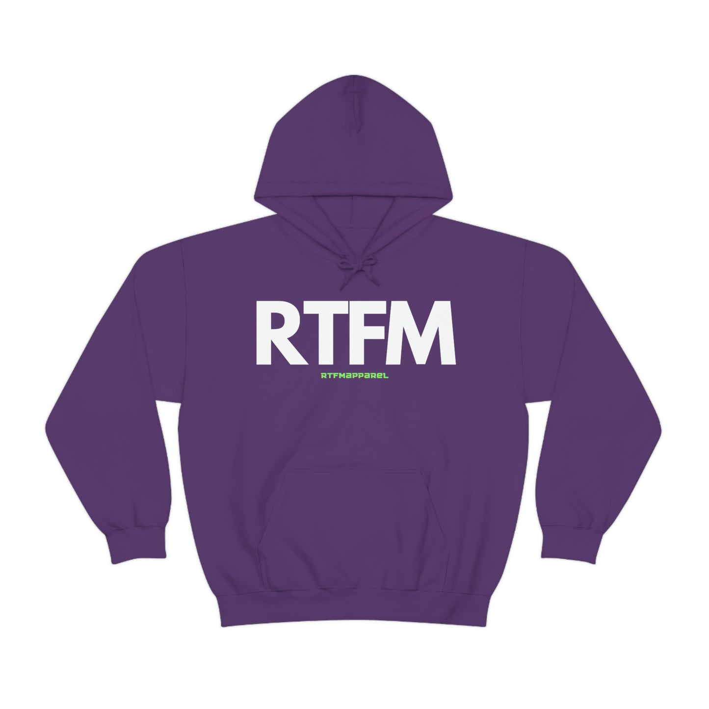 RTFM, Read the Manual, unny, Sysadmin, Geek, Project Manager, Developer, Gift, Unisex Hooded Sweatshirt