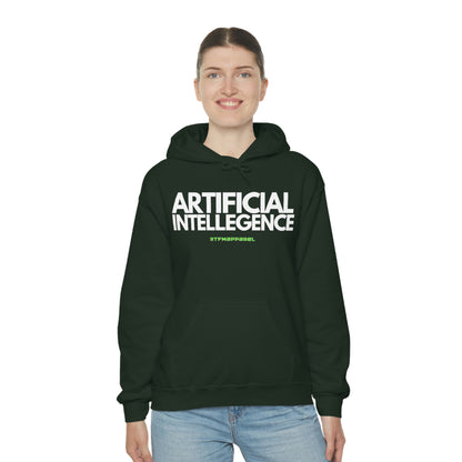 Artificial Intellegence, AI, Funny , Sysadmin, Geek, Project Manager, Developer, Gift, Unisex Hooded Sweatshirt