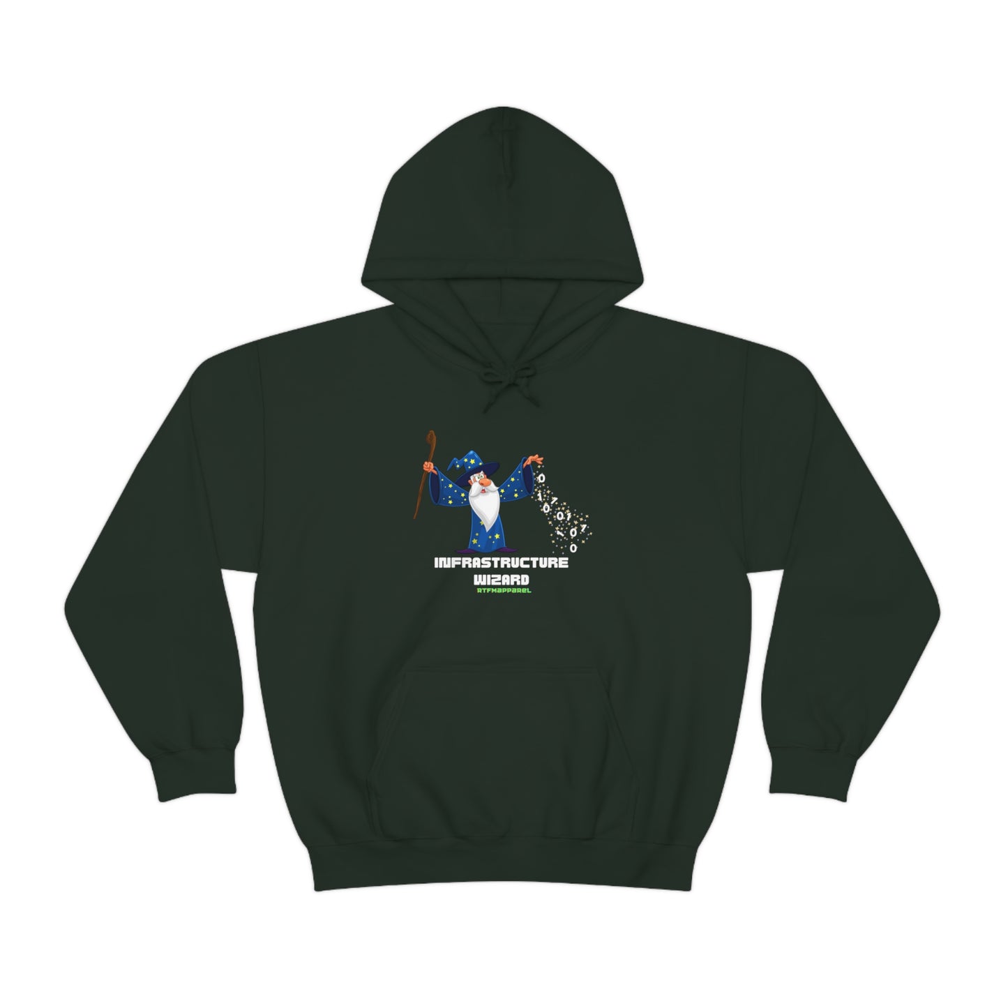 Infrastructure Wizard -  Cloud, Sysadmin, Cloud Engineer, Architect, Azure, AWS, Network admin, Server Admin  Hoodie