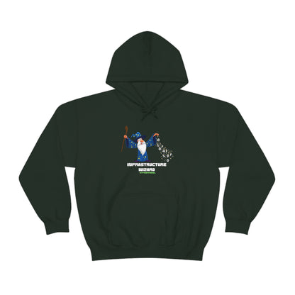 Infrastructure Wizard -  Cloud, Sysadmin, Cloud Engineer, Architect, Azure, AWS, Network admin, Server Admin  Hoodie