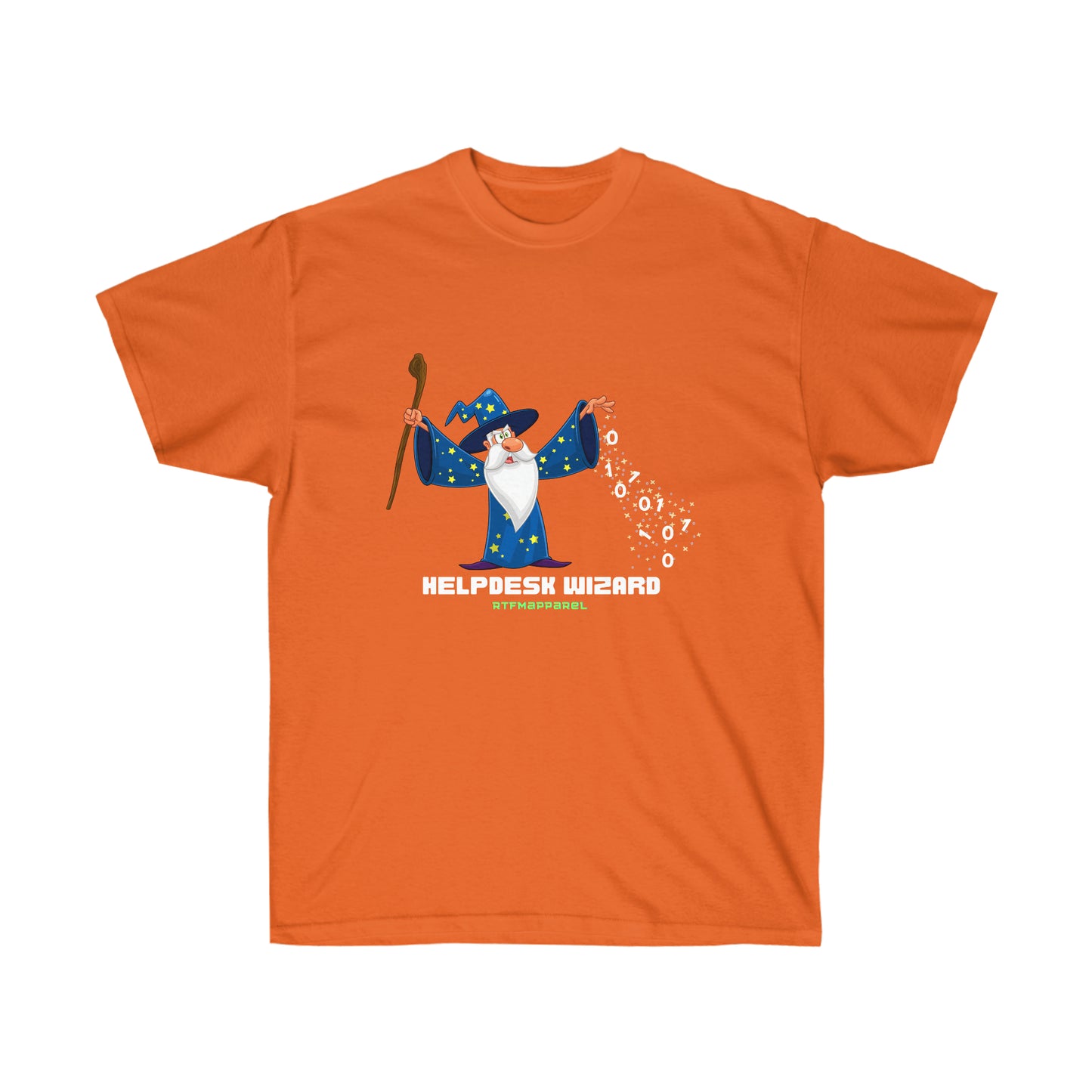 Helpdesk Wizard -  Helpdesk, Sysadmin, Cloud Engineer, Architect, Azure, AWS, Network admin, Server Admin Funny Tshirt