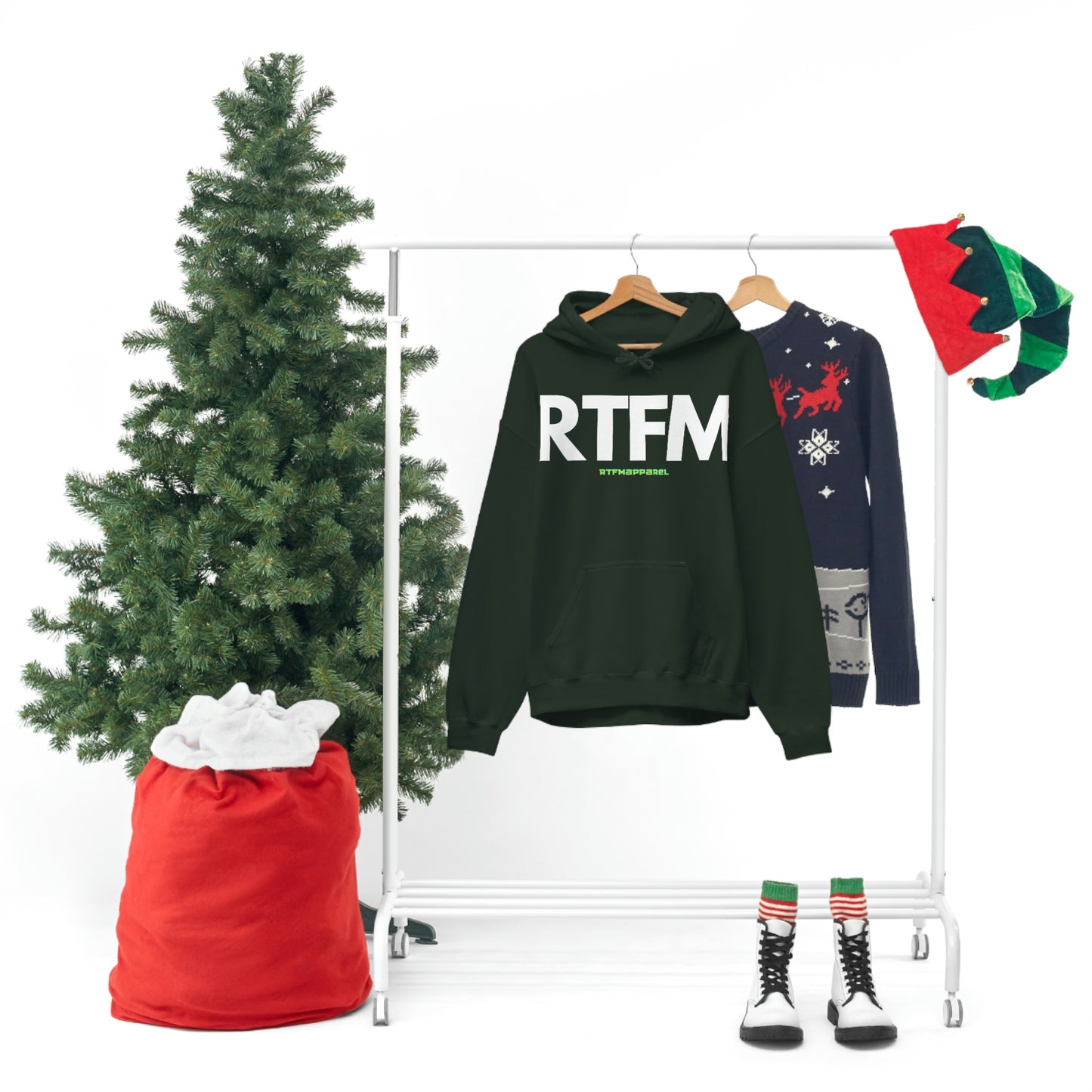 RTFM, Read the Manual, unny, Sysadmin, Geek, Project Manager, Developer, Gift, Unisex Hooded Sweatshirt