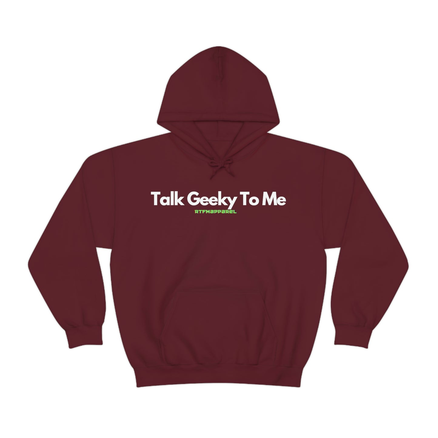 Talk Geeky to me, Funny, Sysadmin, Geek, Project Manager, Developer, Gift, Unisex Hooded Sweatshirt