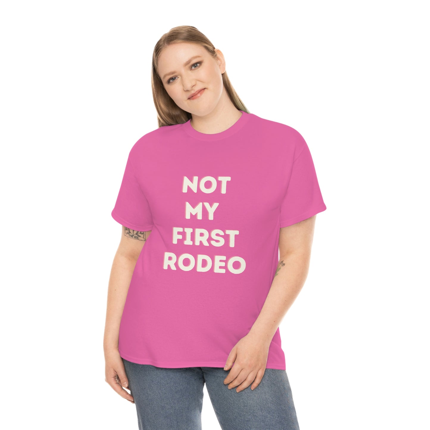 "Not My First Rodeo" Funny, Sysadmin, Geek, Gamer, Developer, Gift Cotton Tee