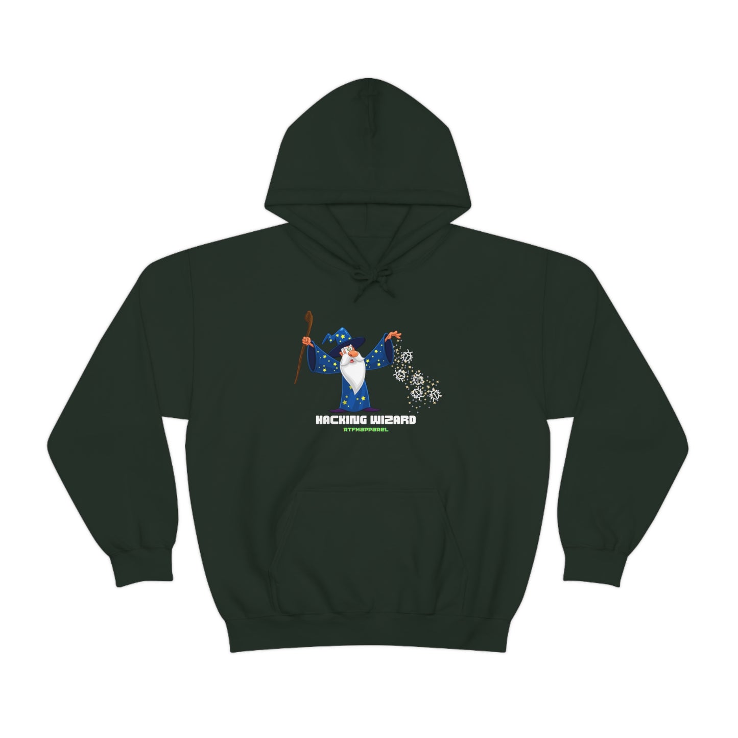 Hacking Wizard, Sysadmin, Cloud Engineer, Hacker,  Red Team, PenTest Hoodie