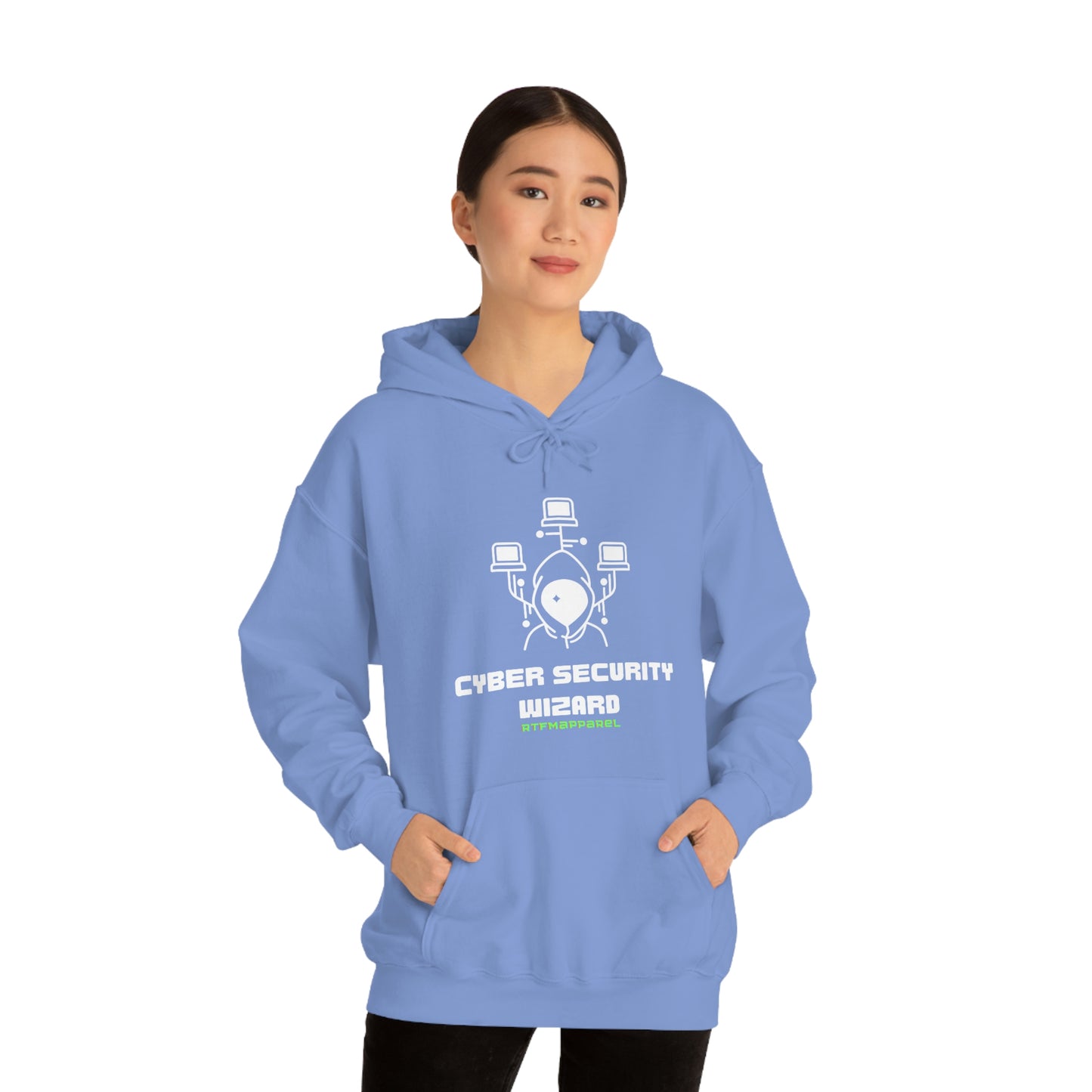 Cyber Security Wizard, Hacking, HackerSysadmin, RTFM Hoodie