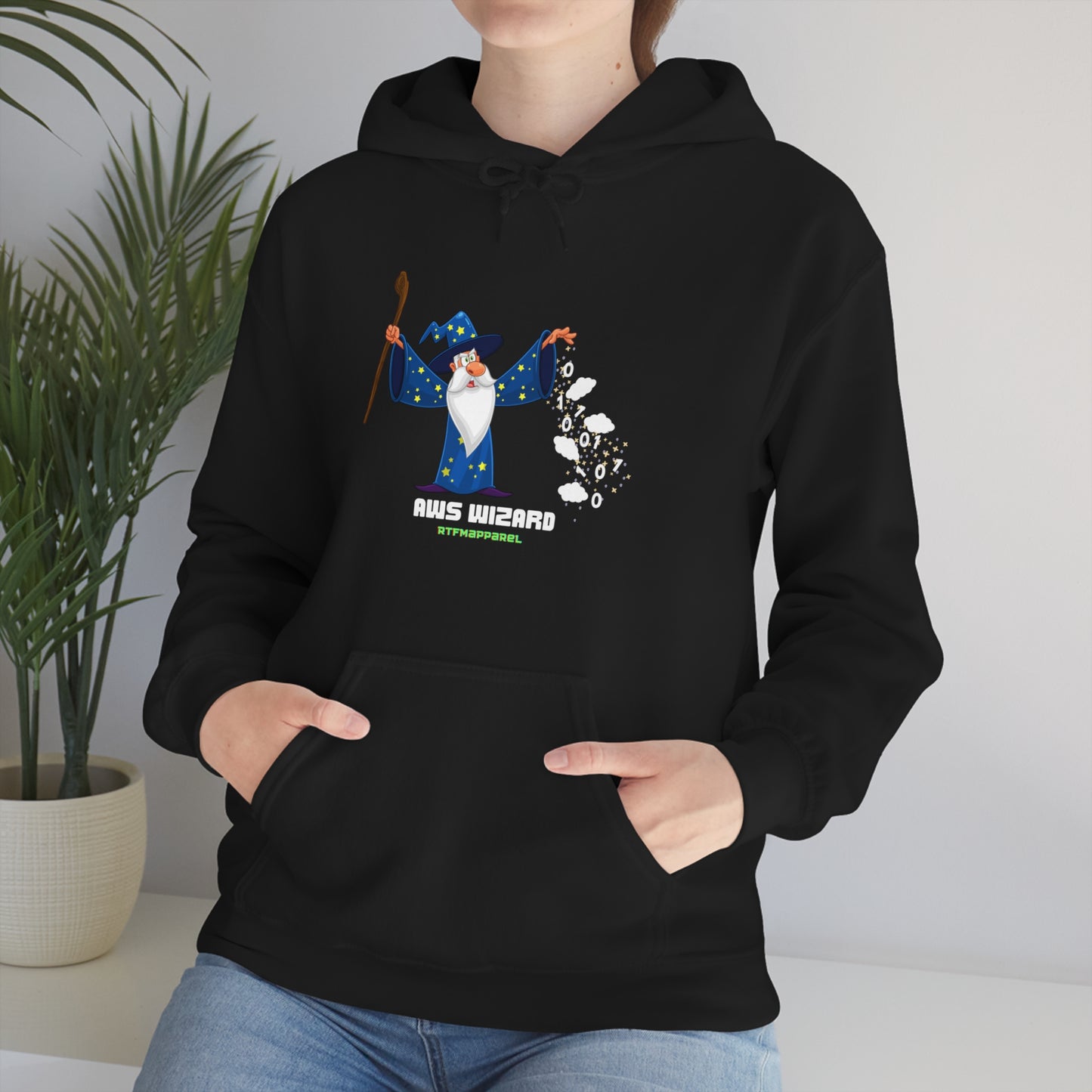 AWS Wizard -  Cloud, Sysadmin, Cloud Engineer, Architect, AWS Hoodie