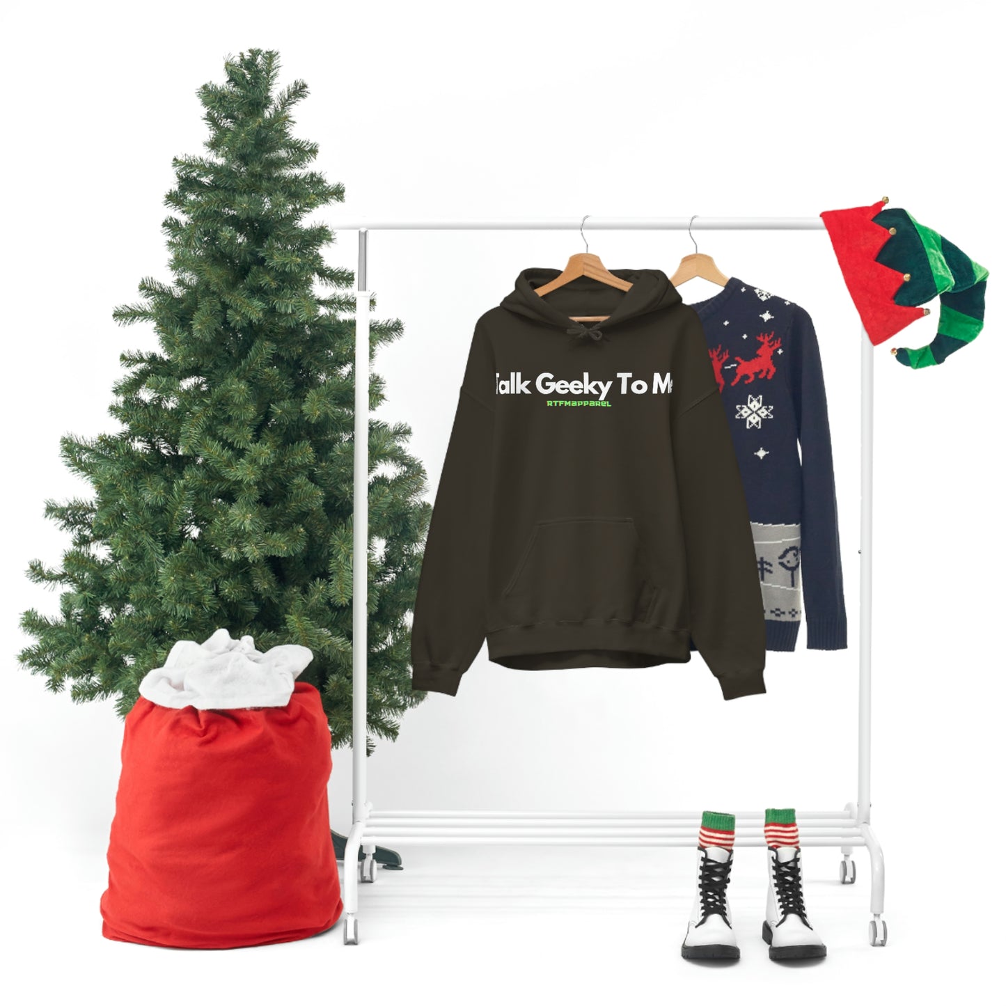 Talk Geeky to me, Funny, Sysadmin, Geek, Project Manager, Developer, Gift, Unisex Hooded Sweatshirt