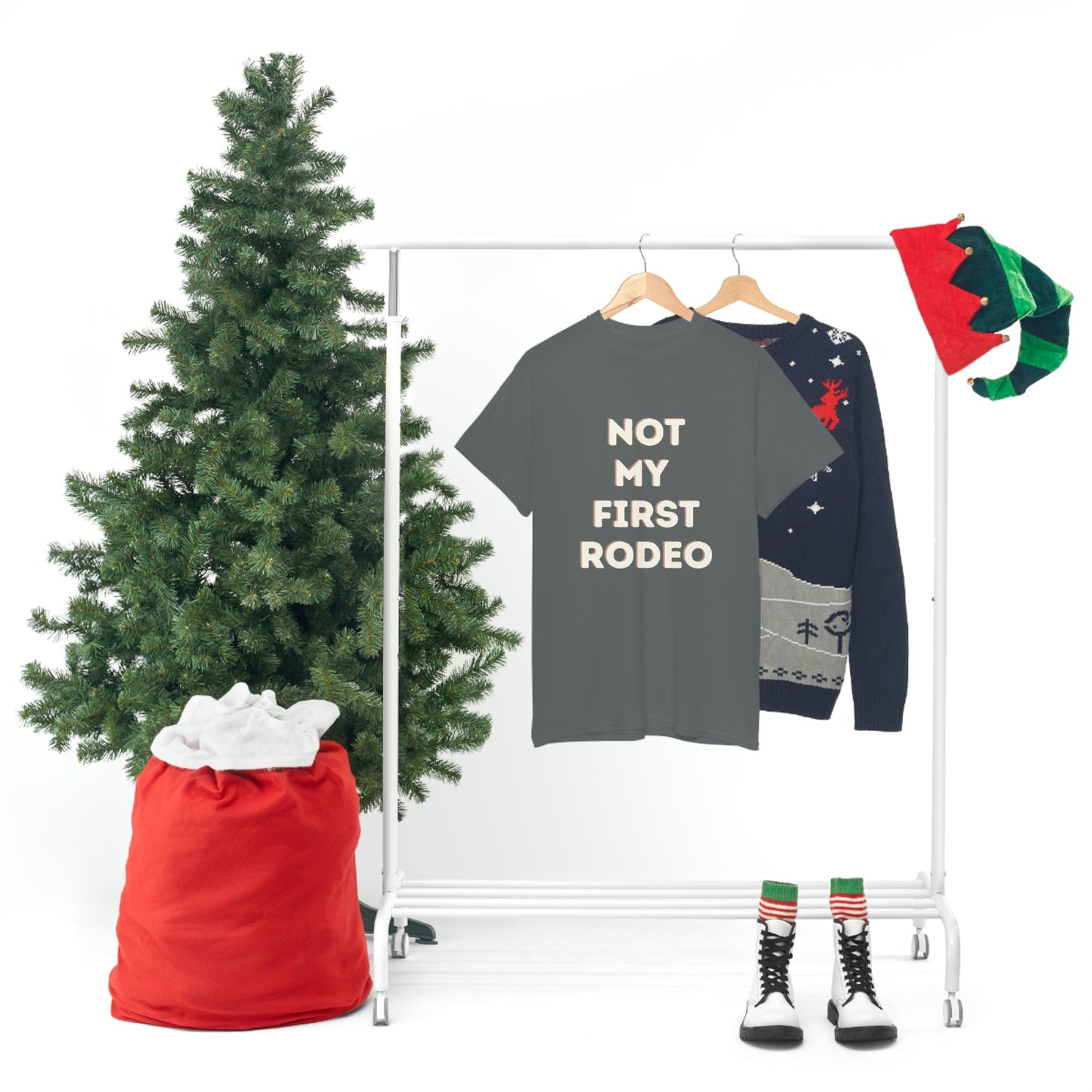 "Not My First Rodeo" Funny, Sysadmin, Geek, Gamer, Developer, Gift Cotton Tee