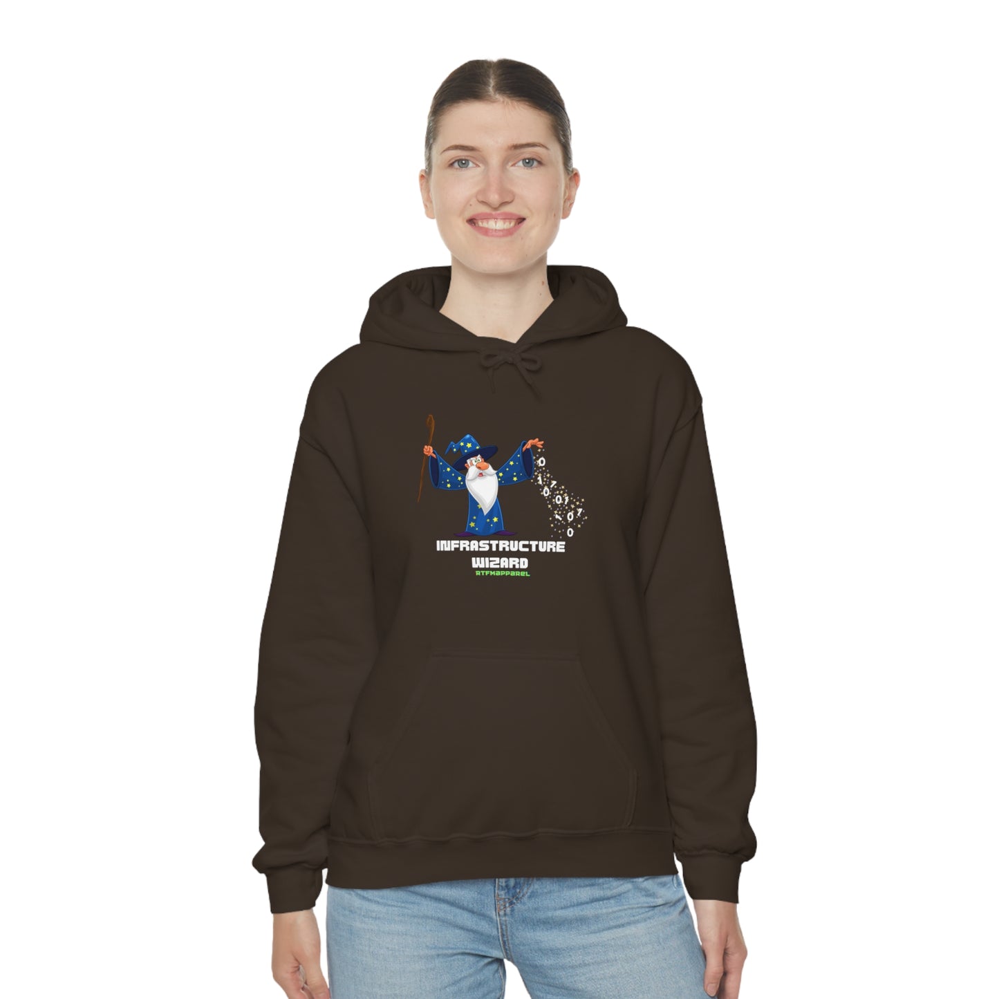 Infrastructure Wizard -  Cloud, Sysadmin, Cloud Engineer, Architect, Azure, AWS, Network admin, Server Admin  Hoodie