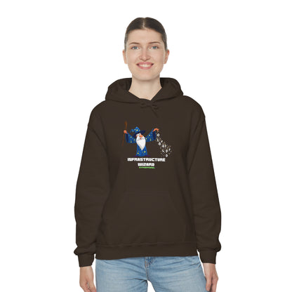 Infrastructure Wizard -  Cloud, Sysadmin, Cloud Engineer, Architect, Azure, AWS, Network admin, Server Admin  Hoodie