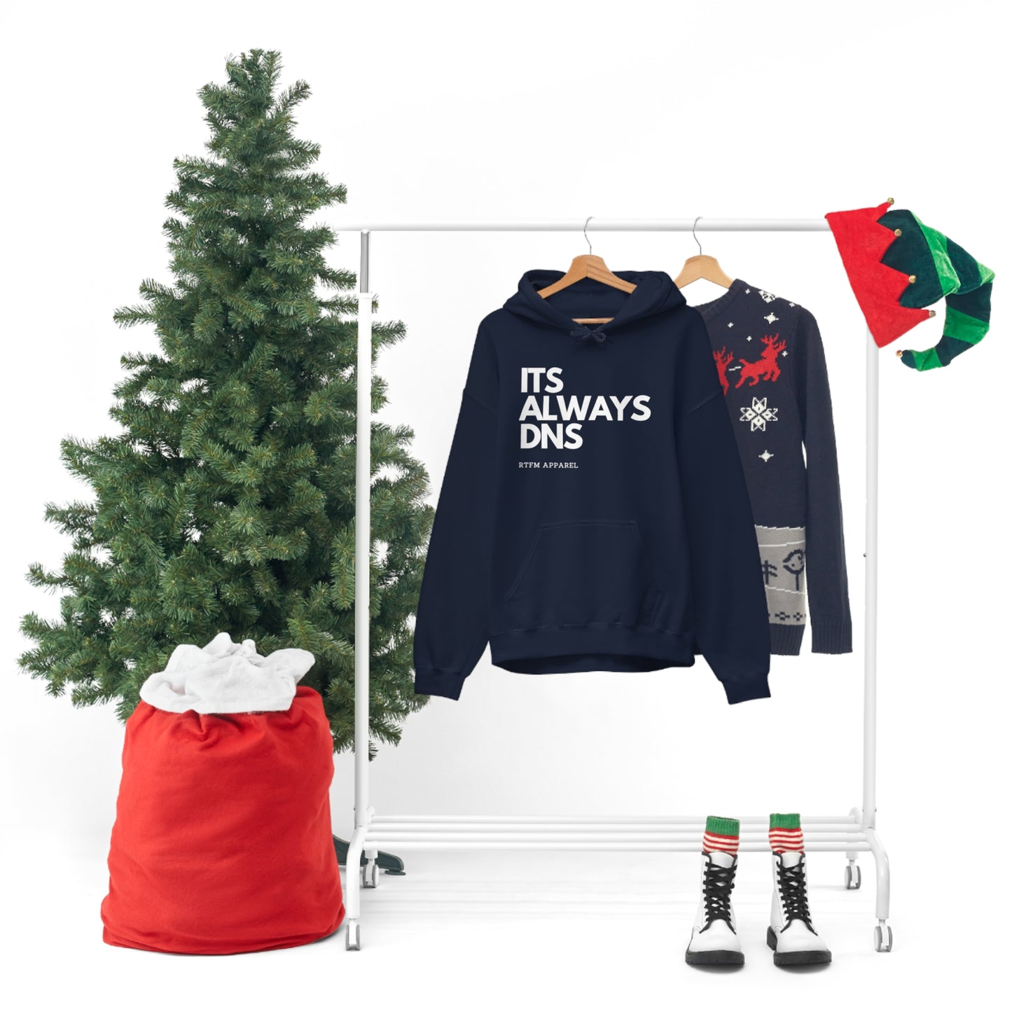 ITS ALWAYS DNS - Network Engineer, Cisco, Network, Wifi, Sysadmin, IT Support Hoodie