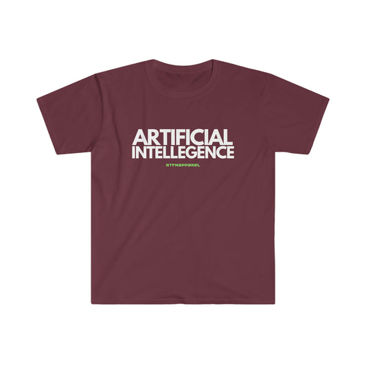 Artificial Intellegence , Funny, Sysadmin, Geek, Project Manager, Developer, Gift Unisex Softstyle T-Shirt