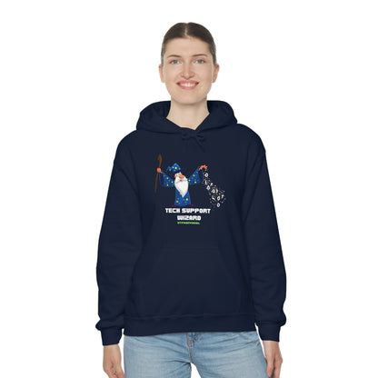 Tech Support Wizard -  Helpdesk, Sysadmin, Cloud Engineer, Architect, Azure, AWS, Network admin, Server Admin  Hoodie