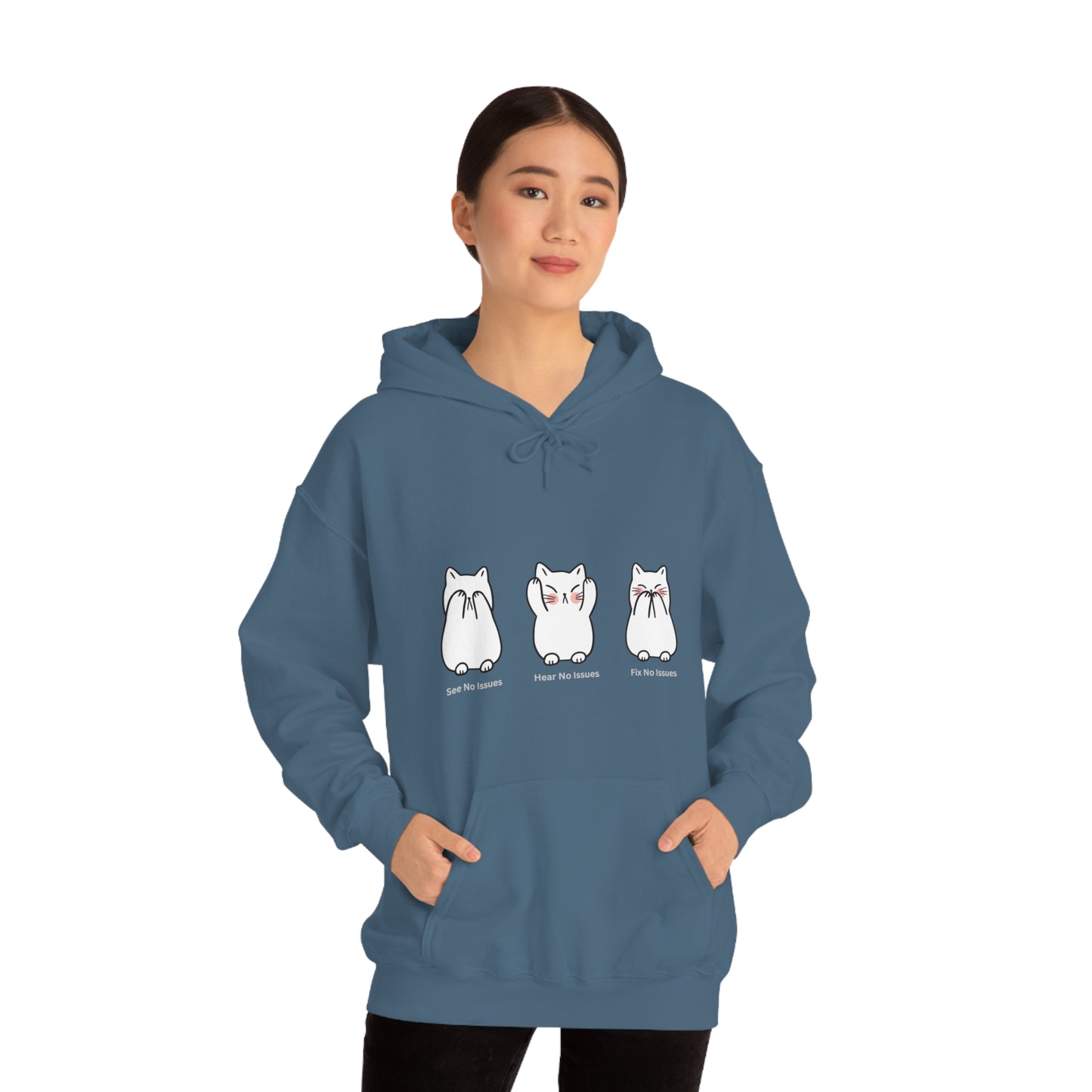 See No Issues, Fix No Issues -  Helpdesk, Sysadmin, Cloud Engineer, Architect, Azure, AWS, Network admin, Server Admin  Hoodie