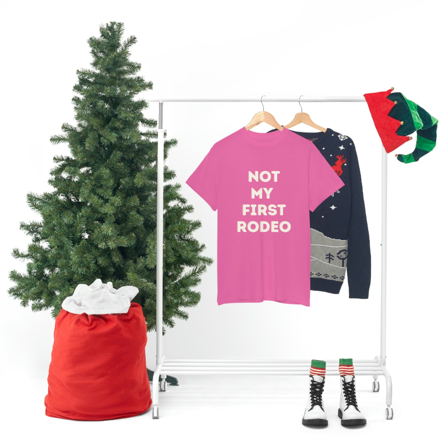 "Not My First Rodeo" Funny, Sysadmin, Geek, Gamer, Developer, Gift Cotton Tee