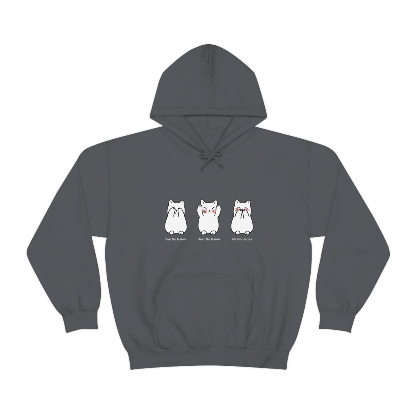 See No Issues, Fix No Issues -  Helpdesk, Sysadmin, Cloud Engineer, Architect, Azure, AWS, Network admin, Server Admin  Hoodie