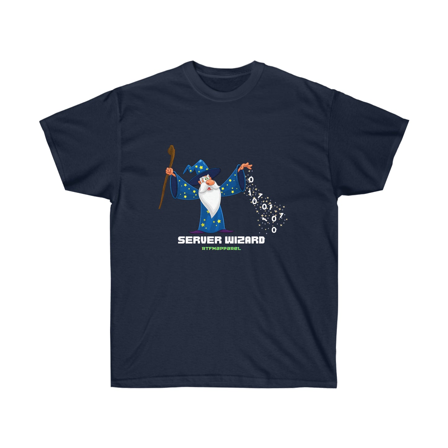Server Wizard -  Cloud, Sysadmin, Cloud Engineer, Architect, Azure, AWS, Network admin, Server Admin Funny Tshirt