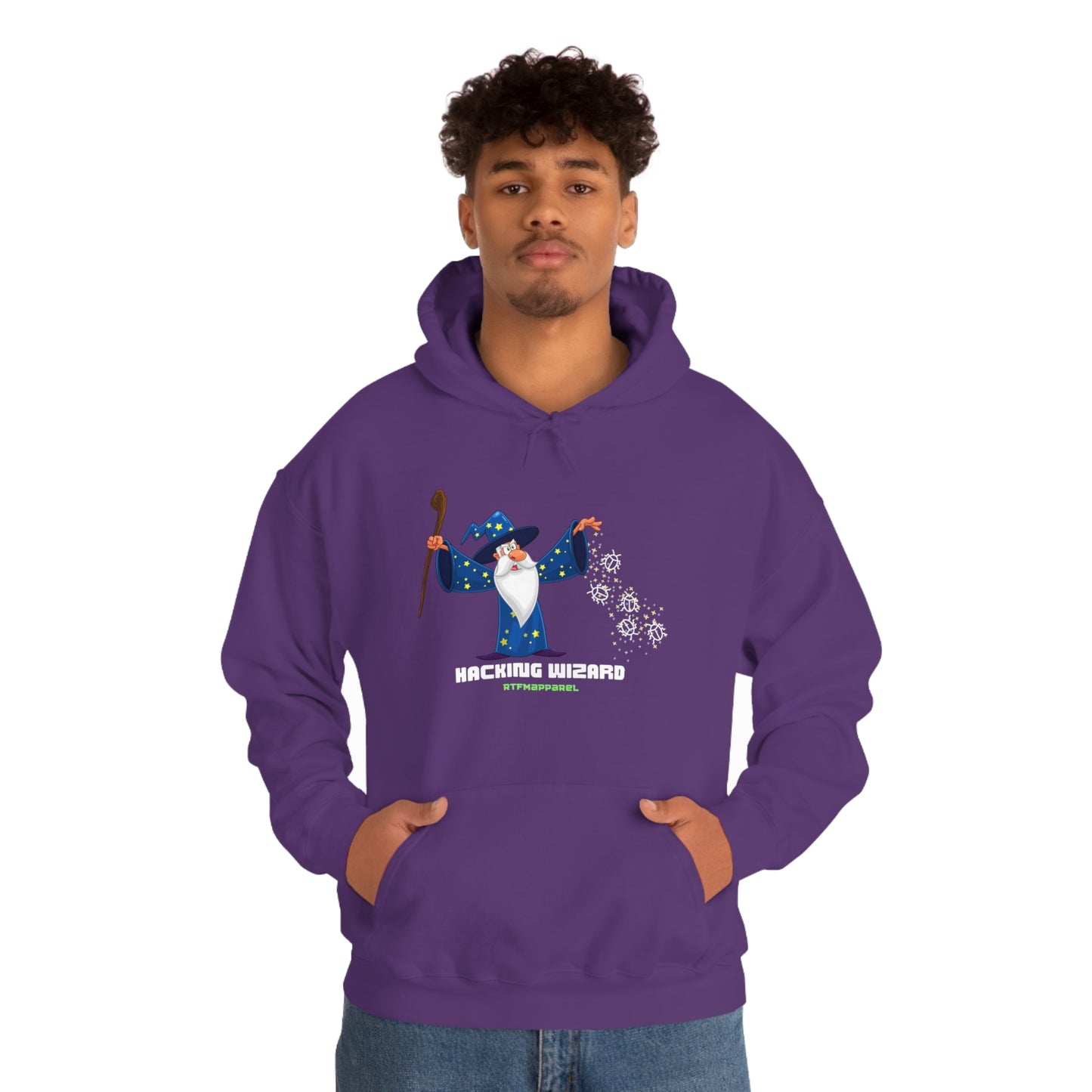 Hacking Wizard, Sysadmin, Cloud Engineer, Hacker,  Red Team, PenTest Hoodie