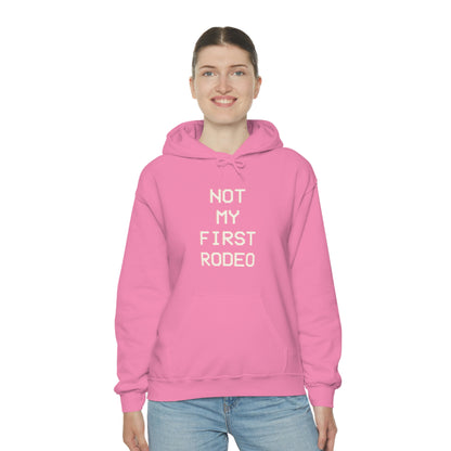 "Not My First Rodeo" Funny, Sysadmin, Geek, Gamer, Developer, Gift Hooded Sweatshirt