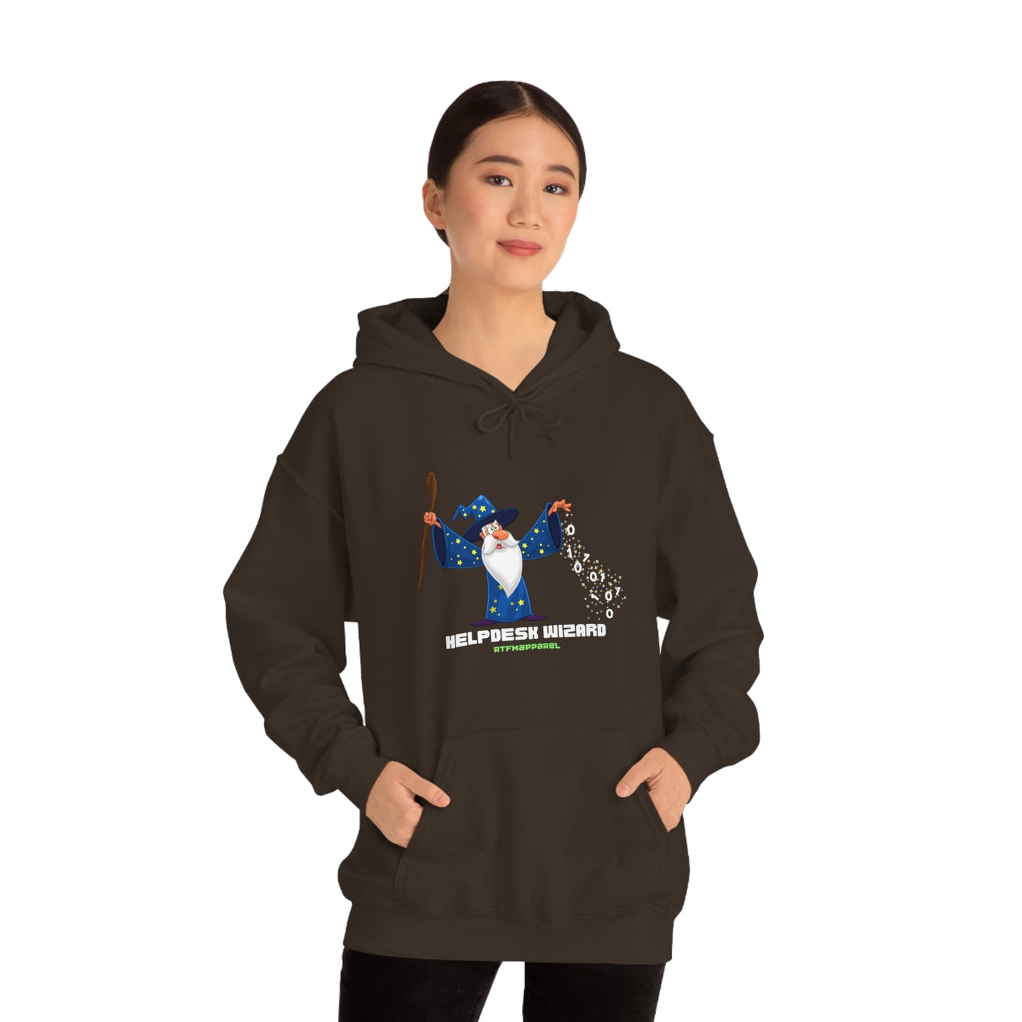 Helpdesk Wizard -  Helpdesk, Sysadmin, Cloud Engineer, Architect, Azure, AWS, Network admin, Server Admin  Hoodie