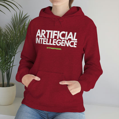 Artificial Intellegence, AI, Funny , Sysadmin, Geek, Project Manager, Developer, Gift, Unisex Hooded Sweatshirt