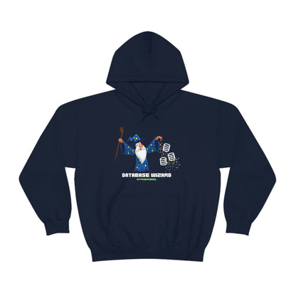 Database Wizard - SQL DBA Sysadmin Data Science Hooded Sweatshirt